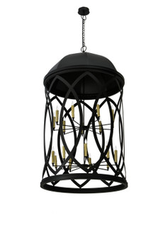 Grafton 18 Light Pendant in Textured Black (57|177850)