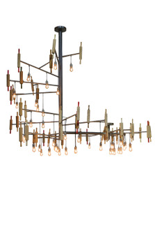 Alva LED Chandelier in Natural Wood (57|177477)