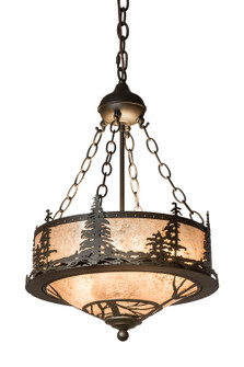 Tall Pines Six Light Inverted Pendant in Oil Rubbed Bronze (57|175906)