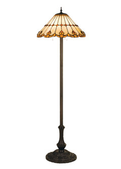Nouveau Cone Three Light Floor Lamp in Steel (57|17577)
