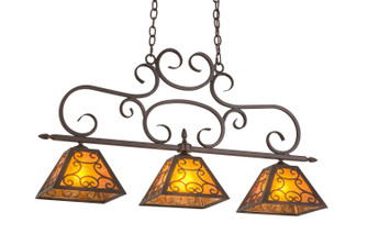 Bandolei Three Light Island Pendant in Mahogany Bronze (57|175712)