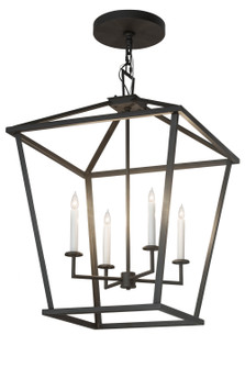 Kitzi Four Light Pendant in Wrought Iron (57|174585)