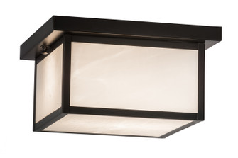 Hyde Park Two Light Flushmount in Craftsman Brown (57|174183)