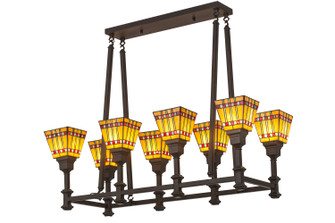 Prairie Corn Eight Light Chandelier in Cafe Noir (57|173351)