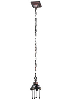Pendant Hardware Four Light Hanging Fixture in Mahogany Bronze (57|17330)