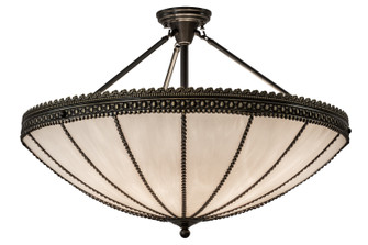 Shansky Four Light Semi-Flushmount in Hi-Lited Craftsman Brown (57|172645)