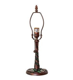 Twisted Fly One Light Table Base in Mahogany Bronze/Green Mosaic (57|17233)