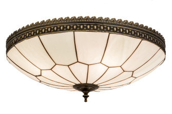 Vincent Four Light Flushmount in Craftsman Brown Highlighted (57|172293)