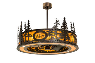 Personalized 16 Light Chandel-Air in Oiled Bronze (57|171918)