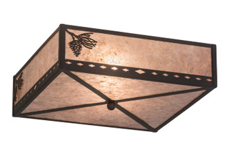 Balsam Pine Two Light Flushmount in Oil Rubbed Bronze (57|171415)