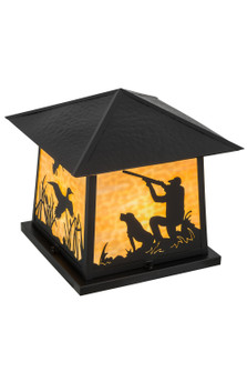 Duck Hunter Four Light Pier Mount in Black (57|169310)