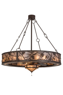 Whispering Pines 19 Light Chandelier in Cafe Noir (57|169287)