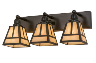 T'' Mission'' Three Light Vanity in Craftsman Brown Craftsman Brown (57|169075)
