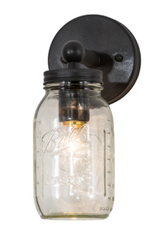 Mason Jar One Light Wall Sconce in Timeless Bronze (57|168512)