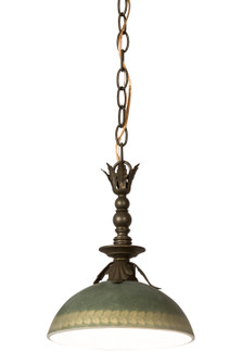 Hemisphere One Light Pendant in Antique Brass Matte (57|168375)