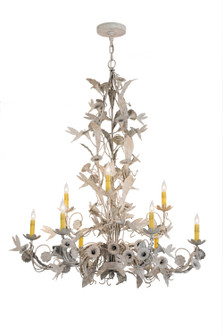 Le Printemps Nine Light Chandelier in Tuscan Ivory (57|167974)