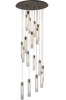 Cilindro 18 Light Pendant in Timeless Bronze (57|166925)