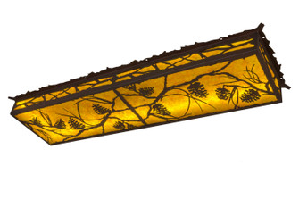 Whispering Pines LED Flushmount in Rust/Wrought Iron (57|166763)