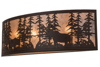 Tall Pines Four Light Wall Sconce in Caf Noir (57|165993)