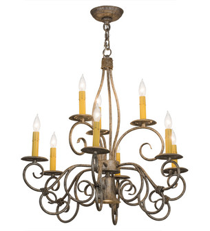 Grace Ten Light Chandelier in Corinth (57|165963)