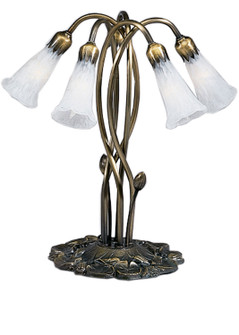White Five Light Accent Lamp in Mahognany Bronze (57|16545)