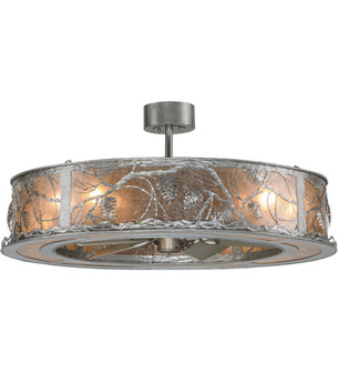 Whispering Pines Eight Light Chandel-Air in Bn (57|164988)