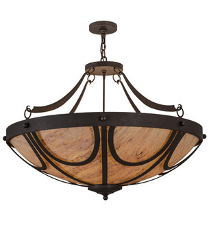 Carousel Eight Light Pendant in Gilded Tobacco (57|163949)