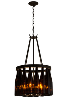 Tuscan Vineyard Five Light Chandelier in Timeless Bronze (57|163818)