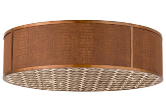 Cilindro Ten Light Flushmount in Transparent Copper (57|163349)