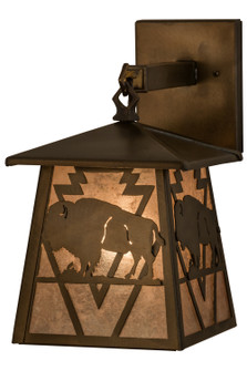 Lone Buffalo One Light Wall Sconce in Antique Copper (57|163245)