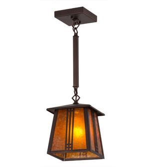 Prairie Loft One Light Pendant in Mahogany Bronze (57|163124)