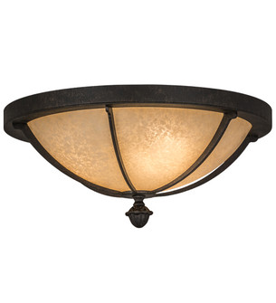 Dominga Three Light Flushmount in Chestnut (57|163088)