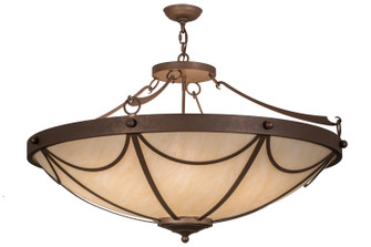 Carousel Eight Light Pendant in Antique Rust (57|162887)