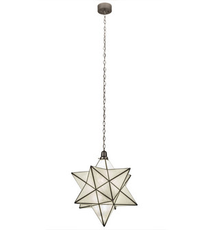 Moravian Star LED Pendant in Brushed Nickel (57|162854)