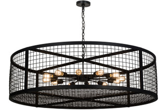 Paloma Golpe 12 Light Pendant in Textured Black (57|162850)