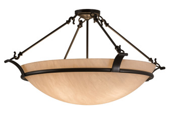 Almeria Four Light Semi-Flushmount in Timeless Bronze (57|162241)