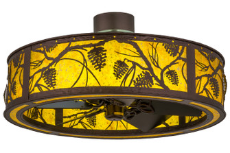Whispering Pines LED Chandel-Air in Oiled Bronze (57|162162)