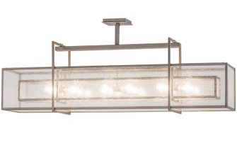 Nelson Six Light Pendant in Matte Clear (57|161946)