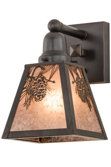 Winter Pine One Light Wall Sconce in Craftsman Brown (57|161721)