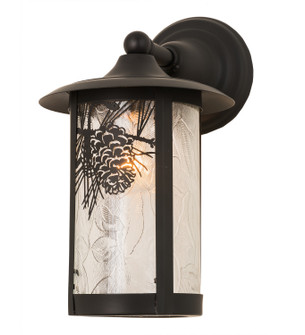 Fulton One Light Wall Sconce in Black Metal (57|160585)