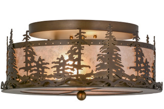 Tall Pines Two Light Flushmount in Antique Copper (57|160561)