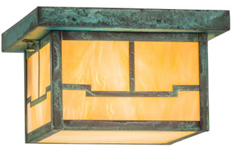 Hyde Park One Light Flushmount in Craftsman Verdigris (57|159221)