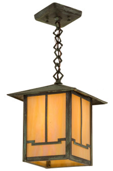 Seneca One Light Pendant in Craftsman Verdigris (57|159220)