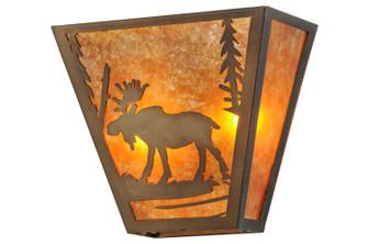 Moose Creek Two Light Wall Sconce in Antique Copper (57|158334)