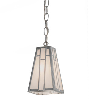 Double Bar Mission One Light Mini Pendant in Chrome (57|157995)