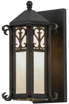 Caprice One Light Wall Sconce in Black Metal (57|157936)