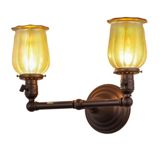 Revival Two Light Wall Sconce in Mahogany Bronze (57|157498)
