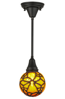 Castle One Light Mini Pendant in Craftsman Brown (57|157348)