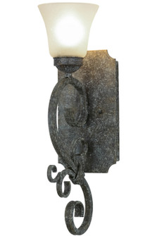 Thierry One Light Wall Sconce in Black Metal (57|157050)