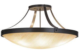 Urban Six Light Semi-Flushmount in Timeless Bronze (57|155899)